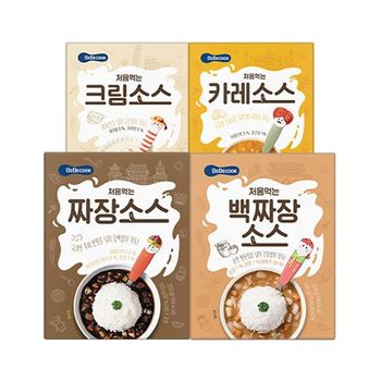 처음먹는 덮밥소스 짜장 카레 크림 백짜장 1개 택1_P069175406