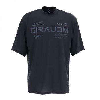 GIRAUDM 지롬 맨즈 드라이플러스 Coo. ル LTMS 어센틱 반팔 티셔츠 CT6S0014-TR863-GRSD NVY -네