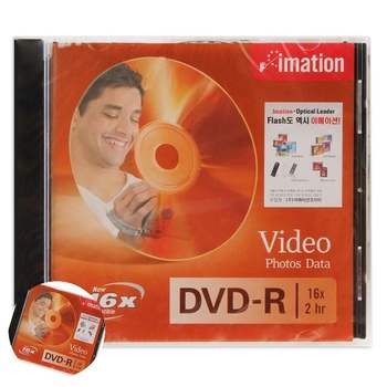 공cd케이스 공CD dvdr 공dvdr DVD-R 16X 2Hr Slim케이스 1P Video Photos Data