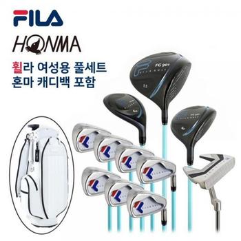 휠라 골프 FG901 여성용 풀세트 11개 구성 혼마 캐디백 포함 휠라 코리아 SA3847367