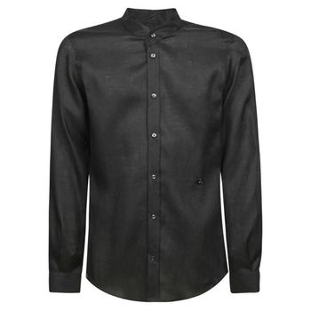 [해외] Dolce   Gabbana 로고 플라크 롱 슬리브 버튼 셔츠 G5KC5TFU4IK N0000 TP935810050 139627102