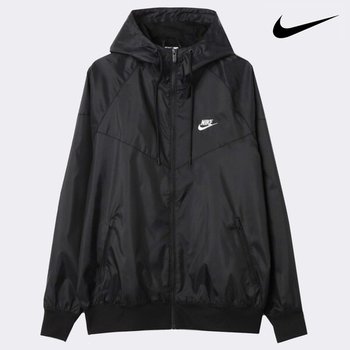 (국내매장) 스포츠웨어 우븐 윈드러너 후디 재킷 DA0002-010 블랙