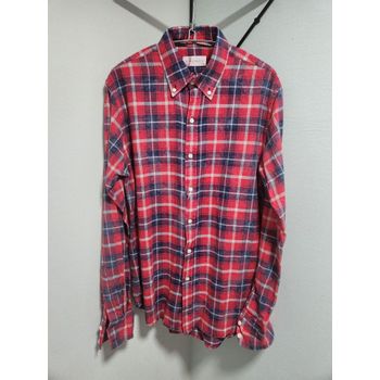 페이스커넥션 레귤러 블리치 체크 셔츠 149456069