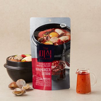 더미식 바지락순두부찌개 요리양념 140g