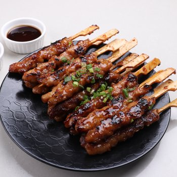 [오늘출발] (대용량특가/무료배송) 데리야끼 닭꼬치 40개입 800g 5개 10개 냉동 미니닭꼬치 캠핑꼬치