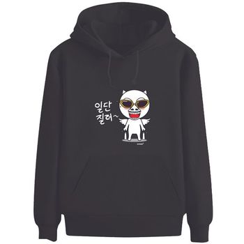 키밍 일단질러 후드티 뿔난천사 지름신 강림 맨투맨
