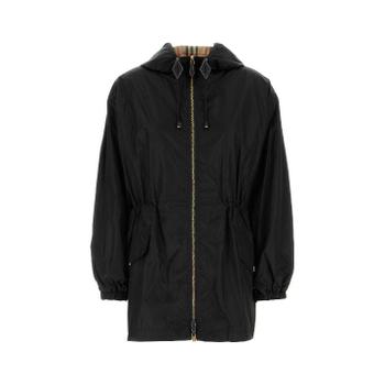 BURBERRY 블랙 나일론 윈드브레이커 8113522 A1189