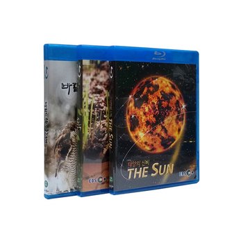 BLU-RAY DISC - EBS 태양의 신비/흙/참매 3종 시리즈