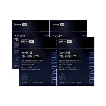 스키니랩 먹는 레티놀 2X 2g x 30포 x 4박스