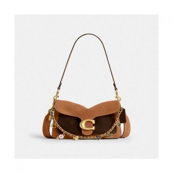 COACH 코치 [COACH l 이쿠타 리라]컬러블록 태비 숄더 백 26 위드 모티프 체인 CGV20 B4LJN