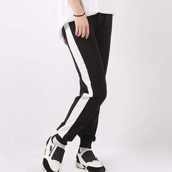 JJM-M107 여자솔로조거트랙팬츠 블랙