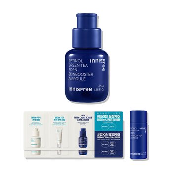 이니스프리 레티놀 그린티 PDRN 스킨부스터 앰플 40mL + 증정