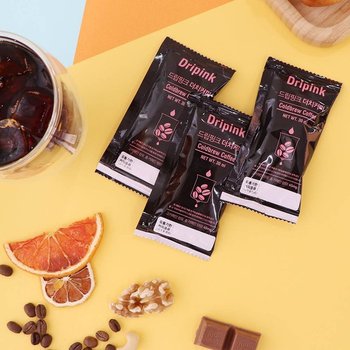 디카페인 25T(봉) x 5봉 더치커피(콜드브루)원액 카페인 99.9% 제거 시나몬 오렌지