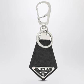 Prada 블랙 사피아노 키홀더 로고 2PP041053XN_PRADA-F0002_100-U