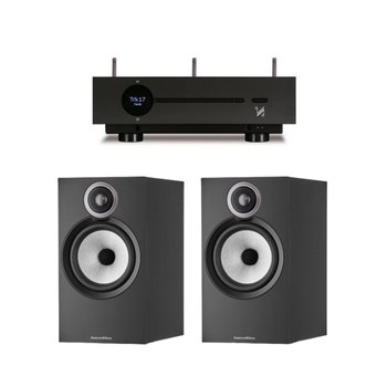 쿼드 Artera Solus Play + B&W 606 S3 하이파이 오디오 앰프 스피커