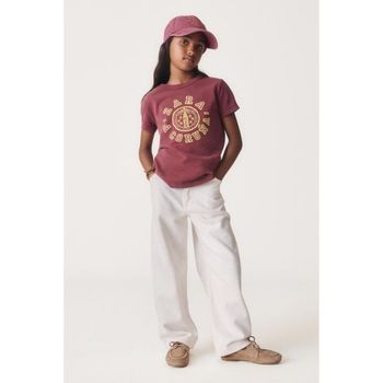 [해외] ZARA 자라 키즈 126 YEARS 바시티 50TH 애니버서리 티셔츠 반팔티 다크 버건디 5643004684 75214