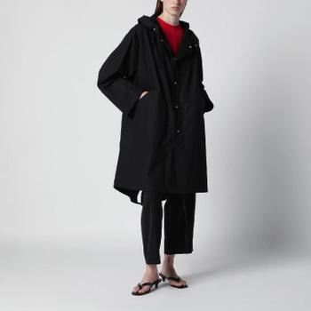 [해외] 질샌더 Mid length hooded parka in waterproof cotton, black J04AH0002J45026/XM_JILSA-001