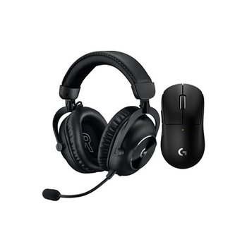 로지텍 PRO X SUPERLIGHT 2c + PRO X 2 무선 마우스 헤드셋 세트 (블랙)