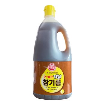 오뚜기 오쉐프 옛날 참기름 1.8L 4개