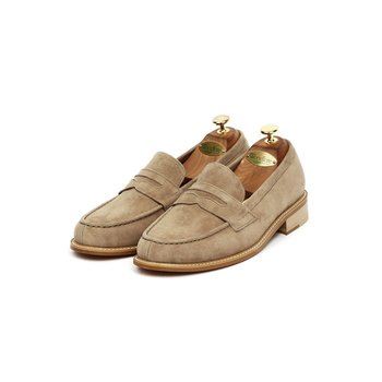 CU8017-S 웨스턴 스웨이드 페니로퍼[olive khaki]