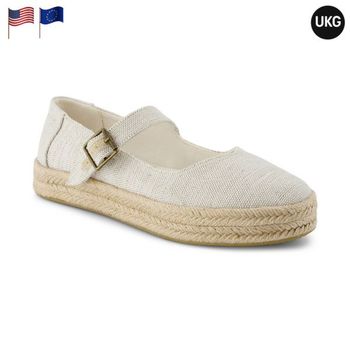 [해외] 탐스 여성 캐롤라이나 에스파듀 메리제인 플랫 슈즈 내추럴 얀 다이