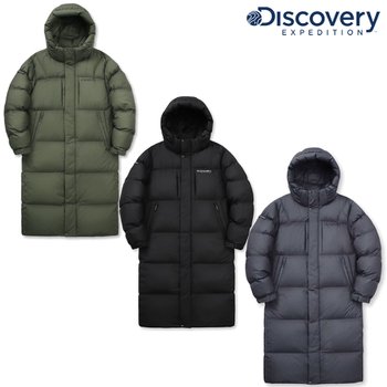 [신세계백화점][24F/W] 디스커버리 DMDJ6C046 남성 베른 구스다운 롱패딩 구스패딩 다운 자켓 롱파카 벤치다운
