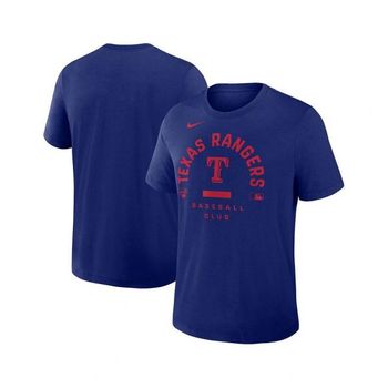 [해외] 나이키 맨즈 로얄 텍사스 레인저 어센틱 컬렉션 EarlyWork Tri-Blend Dri-FIT 티셔츠 - 26308800
