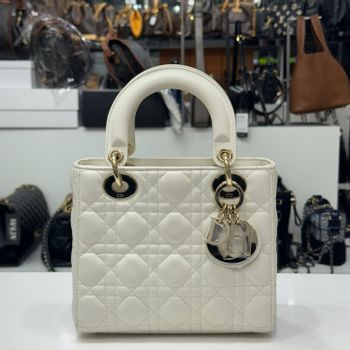 [중고] 디올 레이디 My ABC 토트 숄더백 라떼 금장 M0538OCAL M030 124776237