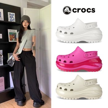 [오늘출발] *정품 당일배송*크록스 메가 크러쉬 클로그 플랫폼 3종택1