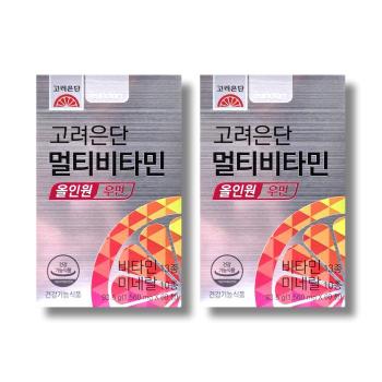 고려은단 멀티비타민 올인원 우먼 1560mg 60정 2박스 /wb (S47226093)