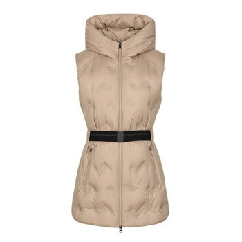 여성 중힙기장 후드 다운 베스트 RWDVN8302-509_IC