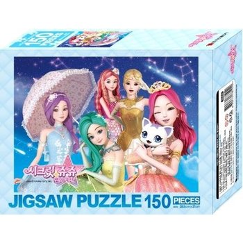 시크릿쥬쥬 별의 여신 직소퍼즐 150PCS 신시아와 타라