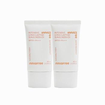 [이니스프리] 인텐시브 롱래스팅 선스크린 EX 60ml (SPF 50+ PA++++) 2개 (S33047909)