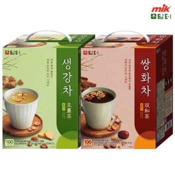 담터 담터 쌍화차 / 생강차 플러스 100T 외 [천마차/단호박/율무차]