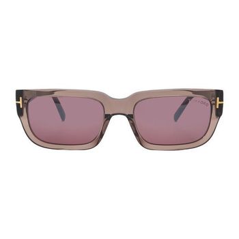 [해외] 톰 포드 에즈라 보르도 미러 직사각형 남성 선글라스 151505742