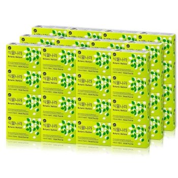 식물나라 비누 100g x 48 히노끼 퓨어바 깨긋한 비누