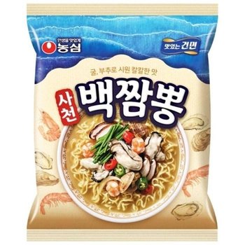 [농심] 사천 백짬뽕 94g x 32개