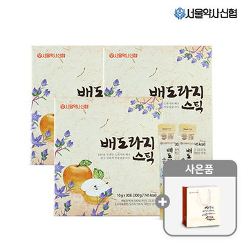 국내산 배도라지 스틱 30포 3세트 (쇼핑백 포함)