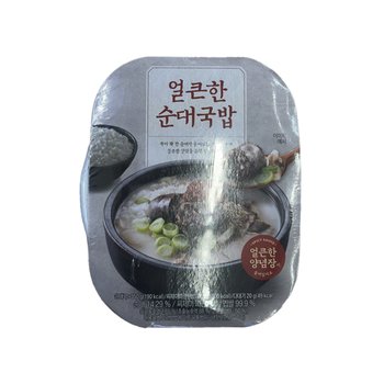 얼큰한 순대국밥 570g x 3개