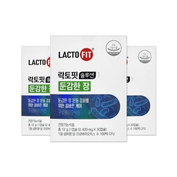 락토핏 솔루션 1 둔감한 장 400mg 30캡슐 3개/mjc (S38395336)