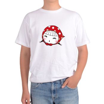 길단 아시아핏 반팔티 빨강 모자 소녀 성냥 사세요그림 다양한색상