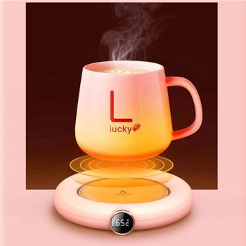 디지털컵워머 커피 우유 젖병 다용도 온도조절 컵워머 컵워머패드