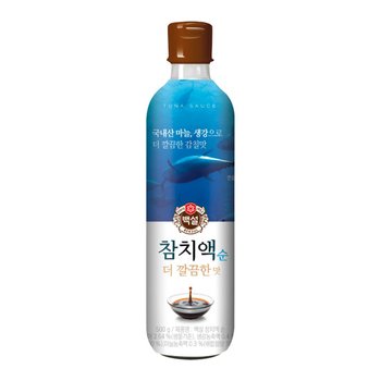 [신세계백화점]CJ 백설 참치액 순더깔끔한맛 500g