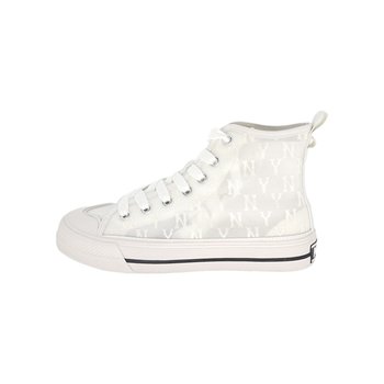 MLB 공용 플레이볼 하이 모노그램 메쉬 운동화 3ACVCMM2N-50GRS