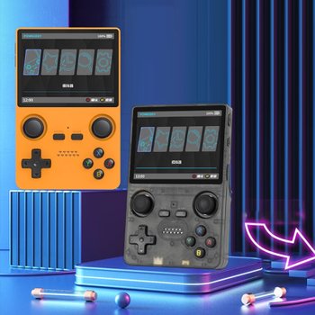 [해외] Powkiddy X35S 레트로 게임기 3.5인치 IPS스크린 3000mAh Linux시스템