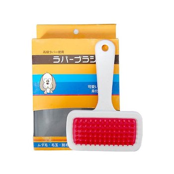 일본산 JRS 고무 브러쉬 L[고양이 겸용]