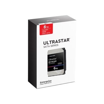 Western Digital Ultrastar DC HA340 박스 패키지 7200/256M WUS721206BLE6L4 (6TB)