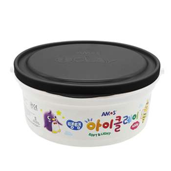 아스 COX334M5 아이클레이 400g 검정 대용량 버킷 점토 도우