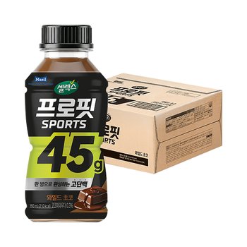 셀렉스 프로핏 Sports 드링크 와일드 초코 350ml 20개
