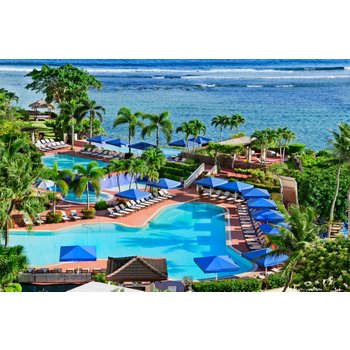 [코코에키덴릴레이][저녁출발/에어텔]괌 힐튼 메인타워 오션뷰룸 3박5일 레이트체크아웃/마라톤 참가비 지원